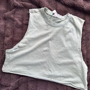 Garage Cropped Tank Top